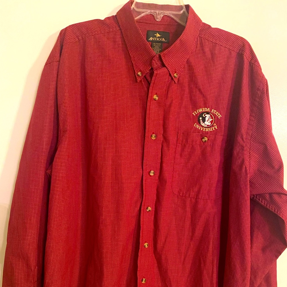 Florida State Seminoles FSU Button Down